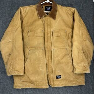 Walls Blizzard Pruf Chore Coat Jacket Mens 2XL Canvas Workwear Barn Distressed